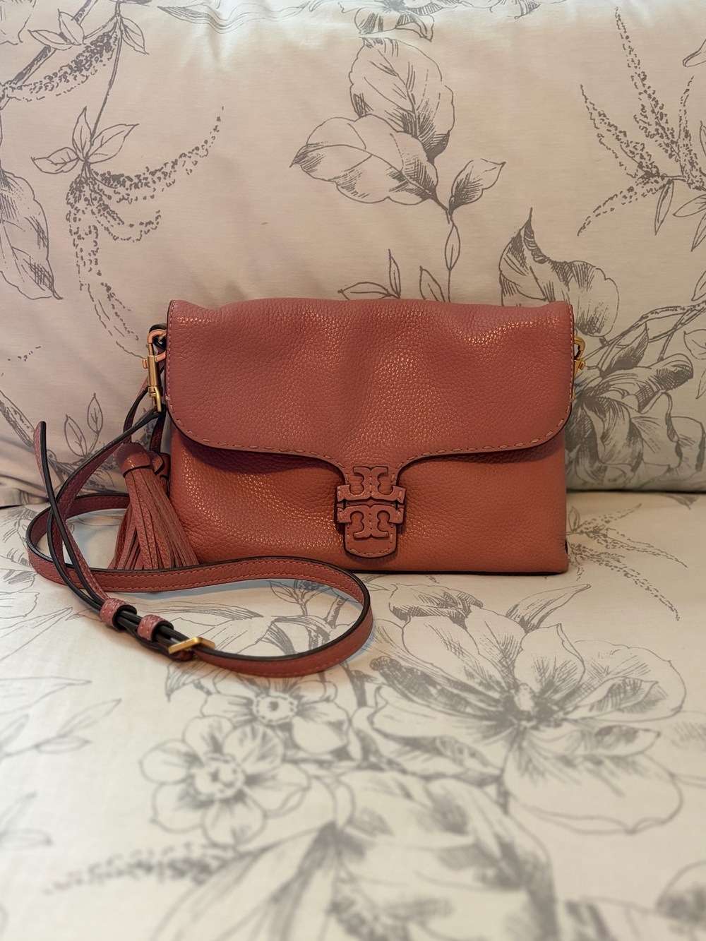 Tory Burch McGraw Fold-Over Crossbody Bag